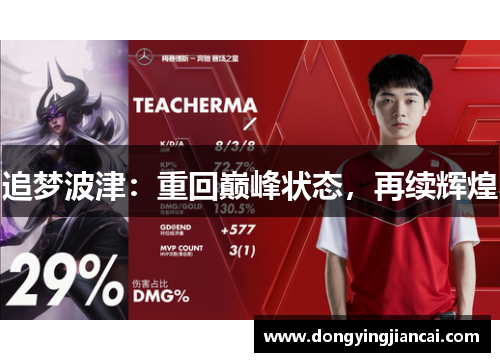 追梦波津：重回巅峰状态，再续辉煌